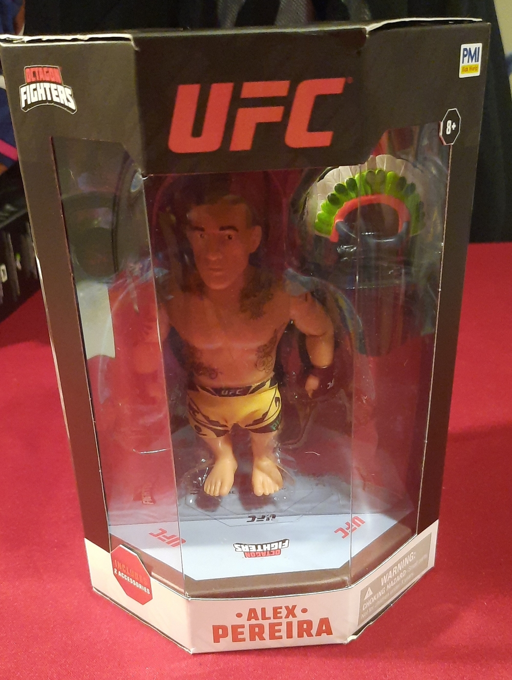 UFC Alex Pereira Figure Collectible Octagon Fighter